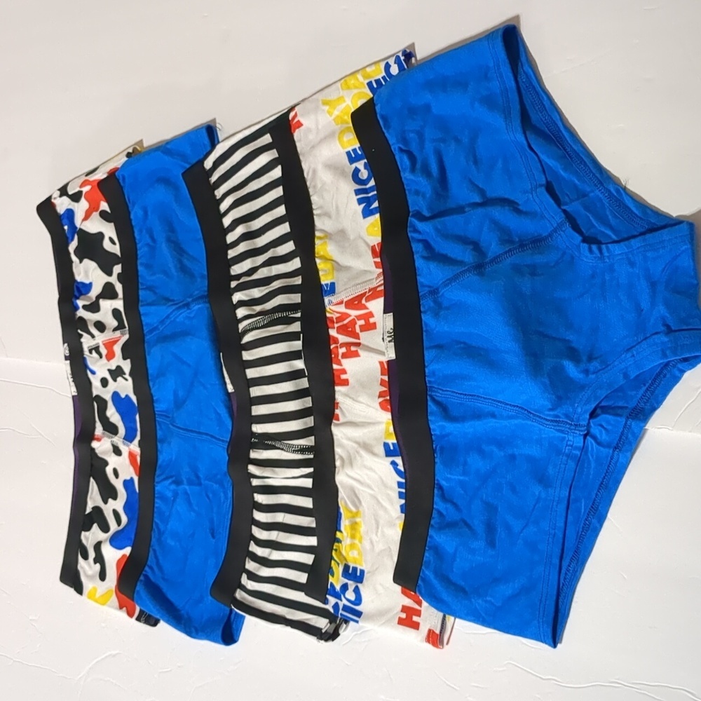 New MeUndies 5 pairs women cheeky briefs size S